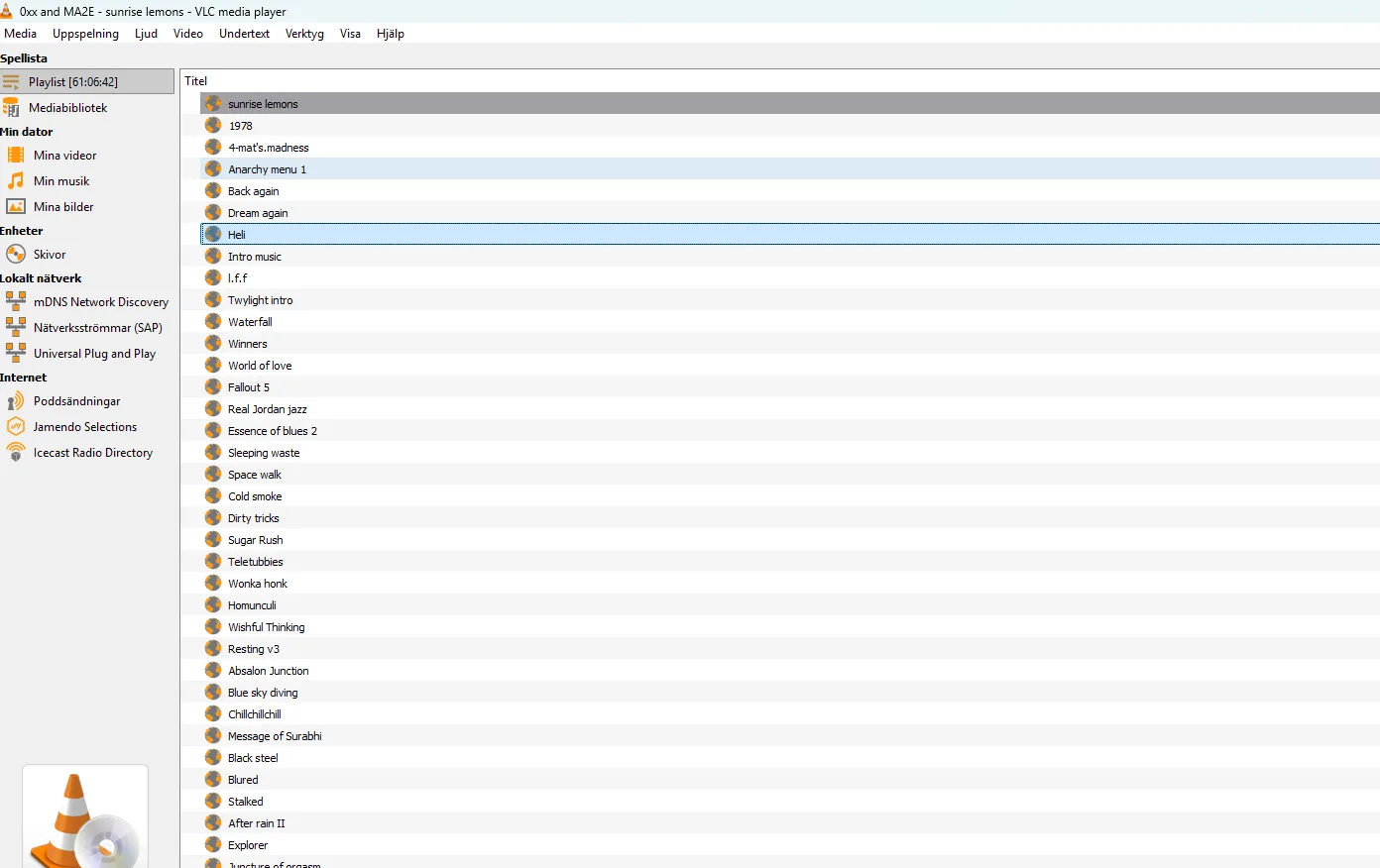Thumbnail for the news article New feature: play our tunes directly in VLC as M3u-playlists. We show you how.